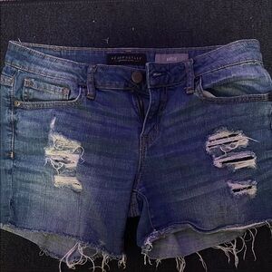 Aeropostale Women's Blue Jean Shorts